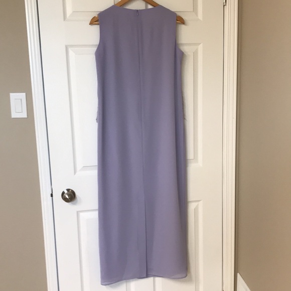 Beautiful Florentine Petites Soirees 2 Piece Formal Dress, Lilac, Size 10 Petite - Picture 5 of 16